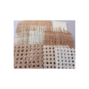 Rollo de caña de ratán natural superventas de Vietnam, gran oferta, rejilla de relación de malla abierta, tejido a mano de caña de ratán hexagonal - Product Image 5