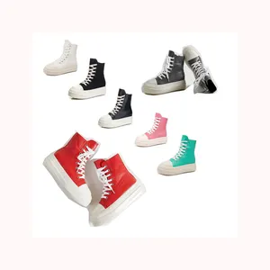 Lollipop nova chegada lona homens sapatos cor preta sumber sapatos para mens