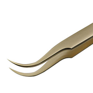 Venta al por mayor superventas tijeras belleza volumen pinzas para pestañas Venta caliente pinzas para pestañas de acero inoxidable con punta puntiaguda - Product Image 3