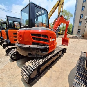 Pelle d'occasion de haute qualité Kubota KX155-5 5,5 tonnes pelle de marque japonaise d'origine nouveauté heures basses avec CE et EPA à vendre - Product Image 6