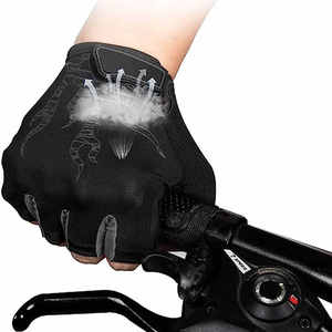 2025 Offre Spéciale demi-doigt Fitness enveloppes rapides cyclisme gants de course prix compétitif respirant Cycle gants de sport - Product Image 5