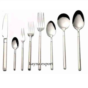Ensemble de cuillères jetables modernes en acier inoxydable nickelé poli miroir, 7 pièces, design personnalisé, certifié CE, pour les repas et les fêtes - Product Image 2