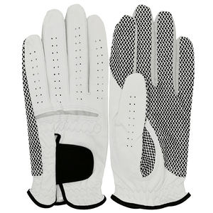 Gants de Golf à Logo personnalisé pour hommes, gaucher doux en cuir cabretta Premium en maximisant l'usure - Product Image 3