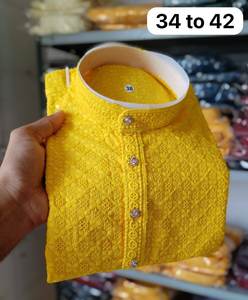 Pijama Kurta de diseñador para hombre de Fabzone mayorista exportador - Product Image 5