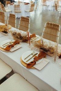 Serviettes de mariage en coton terre cuite serviettes en tissu décoratives fête événement salle à manger hôtel linge de Table cuisine et Table à manger décor - Product Image 2