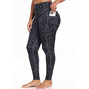 Leggings de Verano para Mujer, Cálidos, 100% Algodón, Color Sólido, Tallas Grandes S-5XL, Cintura Media, Transpirables, con Costuras Técnicas Antibacterianas - Product Image 2