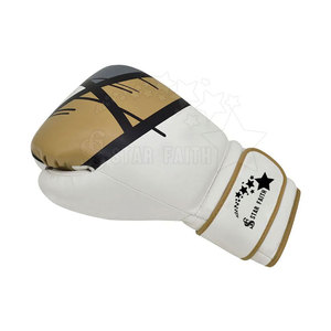 Guantes de boxeo impermeables de alta calidad Guantes de entrenamiento de cuero PU para gimnasio Artes marciales y lucha - Product Image 2