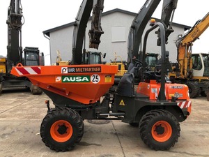 รถตักล้อยางขนาดเล็ก Ausa D150AHG ASV รุ่นใหม่ ระบบไฮดรอลิกเต็มรูปแบบ เครื่องยนต์ 25 กิโลวัตต์ ขับเคลื่อน 4x2 บรรทุกได้ 1-10 ตัน เครื่องยนต์ดีเซล ยูโร 3 สำหรับงานออฟโรด ระบบเกียร์อัตโนมัติ - Product Image 2