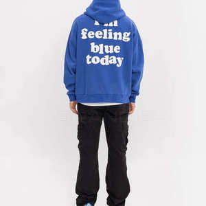 Sweats à capuche tendance pour hommes, grande taille, imprimés en relief, en coton, style décontracté, fabriqués au Pakistan, 2025 - Product Image 6