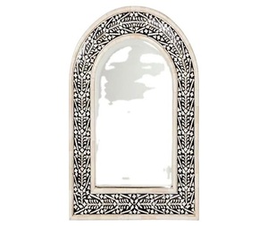 Espejo de Pared con Marco de Incrustaciones de Hueso de la Mejor Calidad, Espejo de Pared Tradicional con Incrustaciones de Hueso para Decoración del Hogar, Marco de Espejo con Incrustaciones de Hueso - Product Image 2