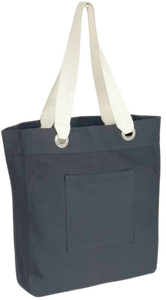 Bolsa de Lona Negra, Abierta, para Viaje, de Algodón, para Todas las Temporadas, Verano, Otoño, Invierno, Diseño Elegante para Mujer, Lista para la Playa - Product Image 2