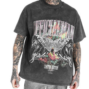 เสื้อยืดแนววินเทจสำหรับผู้ชายเสื้อยืดผ้าฝ้ายพิมพ์ลาย DTG 100% คอลูกเรือ2025เฮฟวี่เวทสำหรับใส่กลางแจ้งสไตล์คลาสสิก - Product Image 5