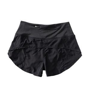 Short de yoga taille haute pour femmes 2.5 "Summer Quick Dry Breathable Tummy Control Fitness Short Pants with Liner & Back Zipper Pocket - Product Image 6