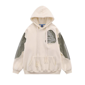 Wholesale Unisex Stylish 100% Cotton Slim Fit Eco-Friendly Fleece Hooded Jacket <b>Trendy</b> <b>Hoodie</b> for Winter - Product Image 1