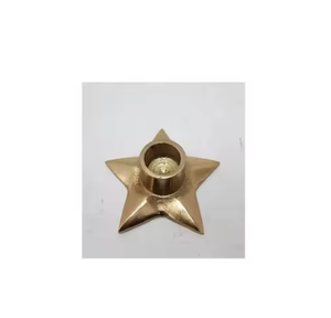 Modern Metal Home Decoration Candle Holders With <b>Leaf</b> Shaped Base Top Trending Handmade <b>Lighting</b> Supplies - Product Image 2