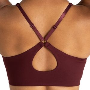 Bralette Deportivo con Cuello en V para Mujer, Talla Grande, Resistente a Impactos, Soporte Medio, Espalda Cruzada, Transpirable, de Nailon y Elastano, para Yoga, Running y Gimnasio, 2026 - Product Image 6