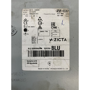 Radio para Auto HYUNDAI IX20 Serie 96170-1k0504 (OE 961701K0004X) D4FC Diésel 1400cc (10>19) - Product Image 3