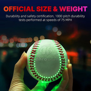 Pelotas de béisbol de Entrenamiento de deportes al aire libre con logotipo personalizado y precio de fábrica de buena calidad al por mayor - Product Image 4