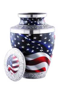 Urna artesanal para cenizas humanas | Recuerdo conmemorativo Premium | Caja de urna de latón para adultos Premium - Product Image 2