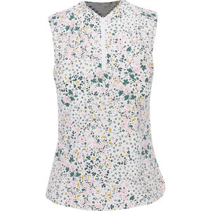 เสื้อสเวตเตอร์มีซิปสำหรับผู้หญิงเสื้อสเวตเตอร์มีปกตั้งพิมพ์ลายแบบสวมหัวมีโลโก้ด้านหน้า - Product Image 2