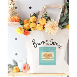 Bolso de lona de algodón Open-Closure Bun in the Oven - Product Image 2