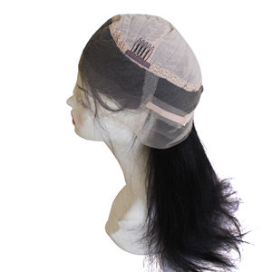 Perruque frontale sans colle de haute qualité 100% perruques de cheveux humains bruts vietnamiens de qualité Remy perruque de cheveux naturelle belle - Product Image 3