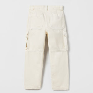 Pantalones cargo de Alta calidad para niños, nuevos diseños, pantalones Cargo con múltiples bolsillos, pantalones al por mayor, lo último en ropa de calle, pantalones Cargo para niños - Product Image 3