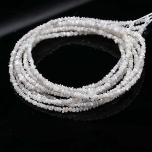 Perles de diamant brut blanc-gris de haute qualité, pépites de diamant non taillées de qualité supérieure - Product Image 2