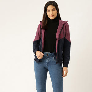 Sweat à capuche oversize pour femme, 100% coton molletonné, streetwear décontracté, pull à capuche pour femme, logo personnalisé, vente en gros - Product Image 4