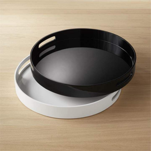 เครื่องเขินงานหัตถกรรมถาดแล็กเกอร์ไม้ไผ่พร้อมดีไซน์และโลโก้ตามสั่งสำหรับให้เป็นของขวัญ - Product Image 2