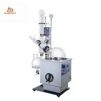 Évaporateur rotatif électrique automatique de laboratoire avec verre borosilicaté pour eau distillée, capacité 50L