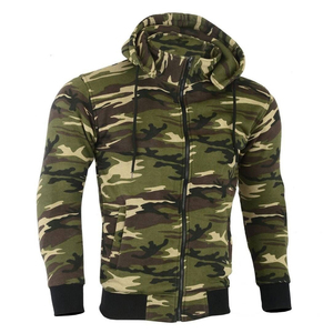 Sweat-shirts à capuche zippés pour hommes, style urbain, mode hivernale, impression numérique, qualité supérieure, vêtements décontractés respirants, OEM - Product Image 1