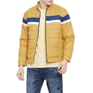 Chaqueta Acolchada de Alta Calidad para Hombre, para Clima Frío, con Cuello Alto y Logotipo Frontal, Transpirable, en Oferta - Product Image 1