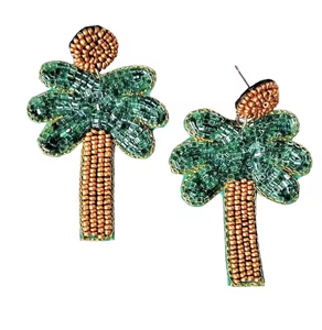 Embroidered <b>Stud</b> <b>Earring</b> Luxury Beads Handmade <b>Earrings</b> Party Wear Dangle <b>Earrings</b> Gift for Women and <b>Girls</b> MD handicrafts - Product Image 4