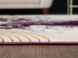 Alfombra turca de lujo hecha a máquina, color rojo intenso, premium, para sala de estar, del fabricante de Gaziantep. - Product Image 4