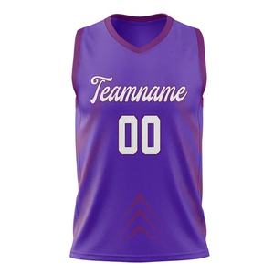 Nouveau maillot de basket-ball par sublimation personnalisé de haute qualité - Product Image 1
