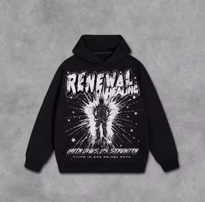 Sweat-shirts de sport brodés en coton 100% sur mesure de qualité supérieure pour hommes, grandes tailles, respirants et élégants - Product Image 1