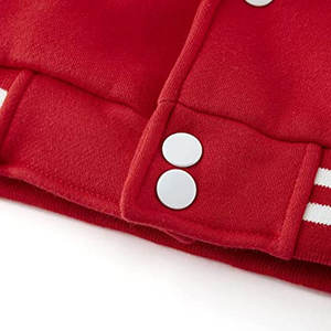 Chaqueta de béisbol informal de manga larga a la moda con logotipo personalizado para hombre de otoño - Product Image 6