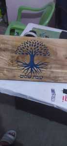 ชามสลัดไม้และเรซินสำหรับใช้ในครัวบ้านอุปกรณ์จัดเก็บอาหารดีไซน์รูปปลาแบบทันสมัยตามสั่ง - Product Image 4