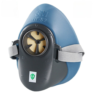 3M-Máscara de respirador de media cara reutilizable, material de silicona, ajuste cómodo para uso industrial, procesamiento de madera, soldadura de metal, 3M, - Product Image 2