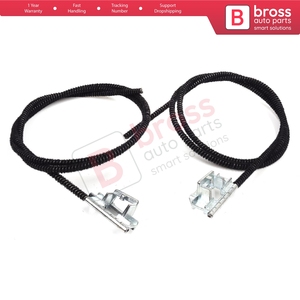 Ensemble de câbles de levage de toit ouvrant coulissant BSR671, gauche et droite, pour 206 206+ 207 842461, pièces automobiles Bross, fabriqué en Turquie - Product Image 3