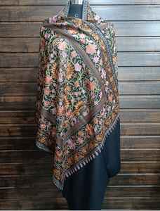 Châles en laine angora tissés à la main personnalisés en taille 40*80 pouces disponibles dans une grande variété de modèles sur mesure - Product Image 2