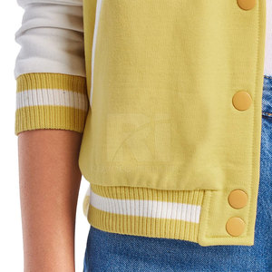 <b>Lightweight</b> Breathable Winter <b>Jacket</b> Custom Made New Style Letterman <b>Jacket</b> For <b>Women</b> Made In Pakistan - Product Image 6