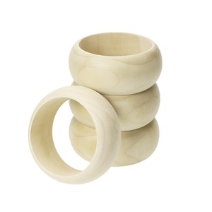 Brazalete de Madera 100% Natural para Uso Diario, Decorativo para Bodas, de Calidad Estándar, Redondo, Hecho a Medida, Joyería de Lujo en Venta - Product Image 5