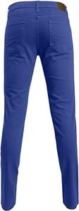 Pantalons en jean de qualité supérieure respirants pour hommes, taille basse, coton, bleu foncé, coupe droite, décontractés, pantalons en jean pour hommes - Product Image 2