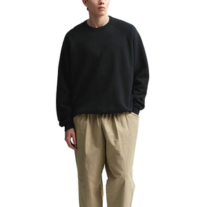 Nouveau 2025 noir ras du cou sweat meilleur design sweat à capuche en coton pour hommes de haute qualité avec personnalisation - Product Image 5