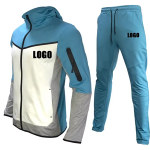 Conjunto Deportivo Personalizado con Logotipo, de Alta Calidad, en Felpa, Talla Grande para Hombre, Cortavientos, para Escalada, Ropa Deportiva Lisa, Sudadera - Product Image 3