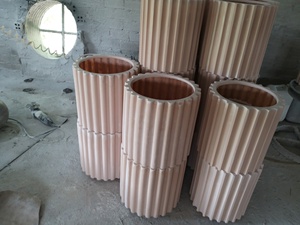[Jason] Wholesale <b>Large</b> <b>Outdoor</b> Fiberglass Polystone <b>Planters</b> ~ Durable Flower Pots <b>for</b> Garden and Patio Decoration - Product Image 6