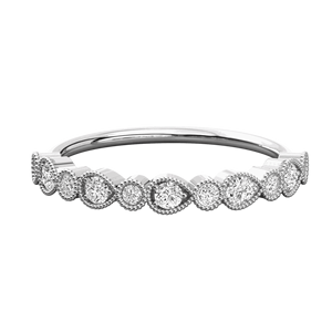 Anillo de Boda RITZIN con Diamante Cultivado en Laboratorio, Estilo Elegante para Ella - Product Image 3