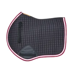 SHEMAX 2024 EQUESTRIAN SS'22 Circulaire Matelassé Jersey Velours Satin Tapis De Selle HAUTE QUALITÉ PERSONNALISÉ QUILTING DESIGN TOUTES LES COULEURS - Product Image 3